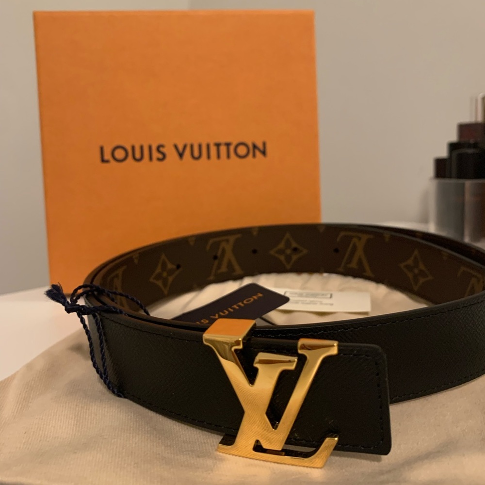 LV Initials 30 mm Reversible belt